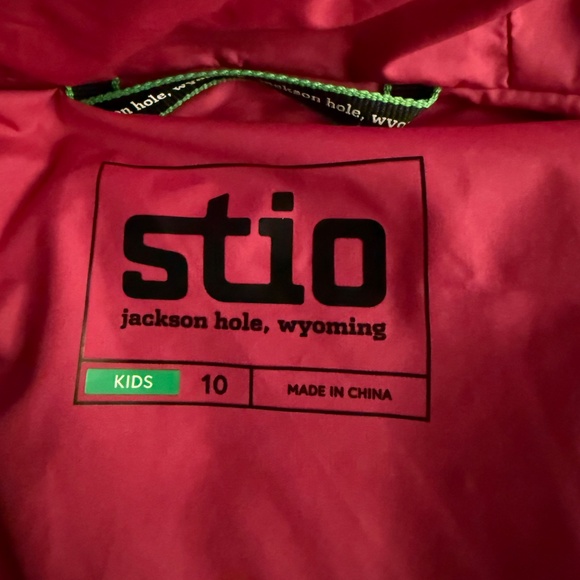 Stio HomeTown Down Kids Jacket — Size 10 - Picture 4 of 7